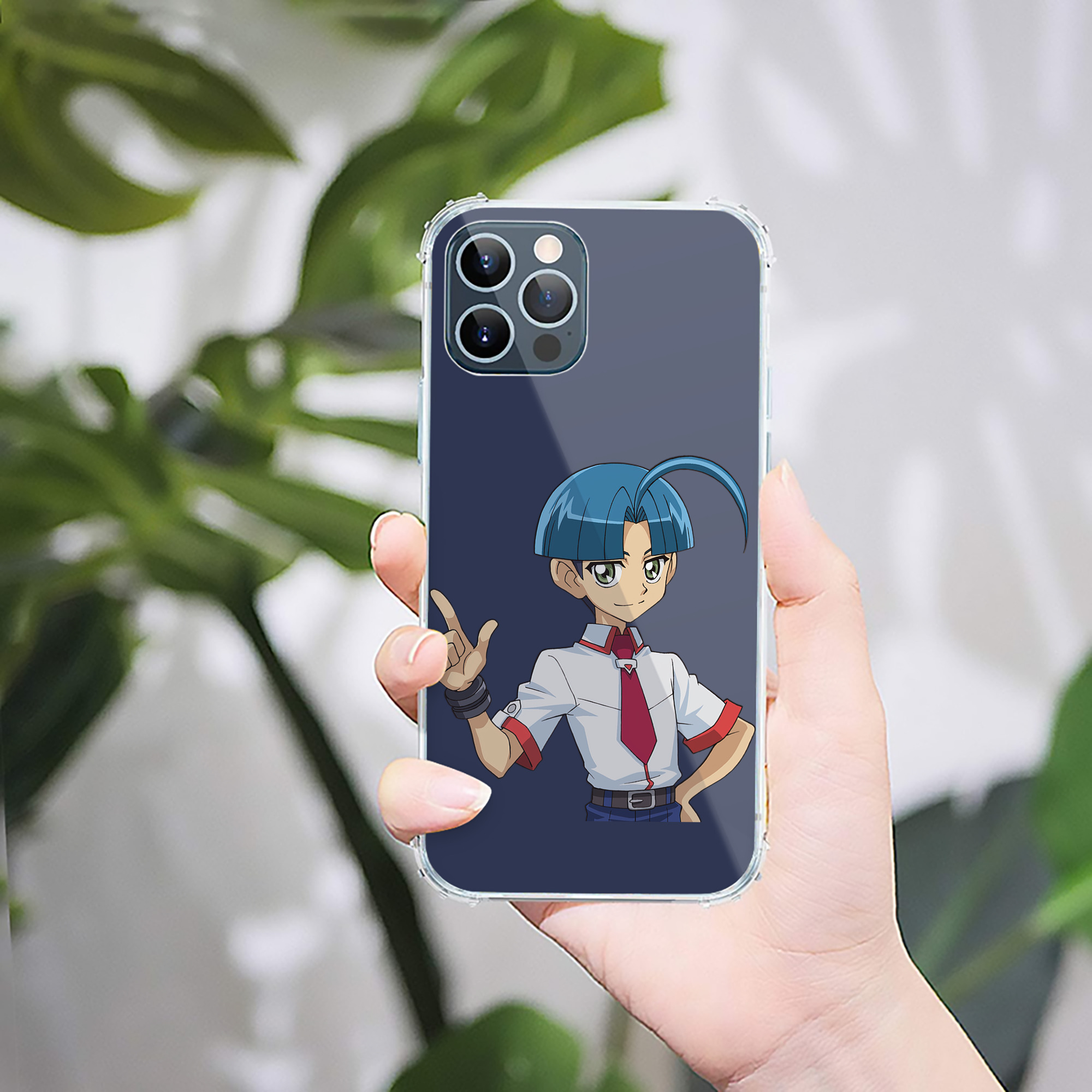 （画像用） 遊☆戯☆王 Yu-Gi-Oh! 【iPhone 12シリーズ対応】透明スマホケース（クリアソフトケース）